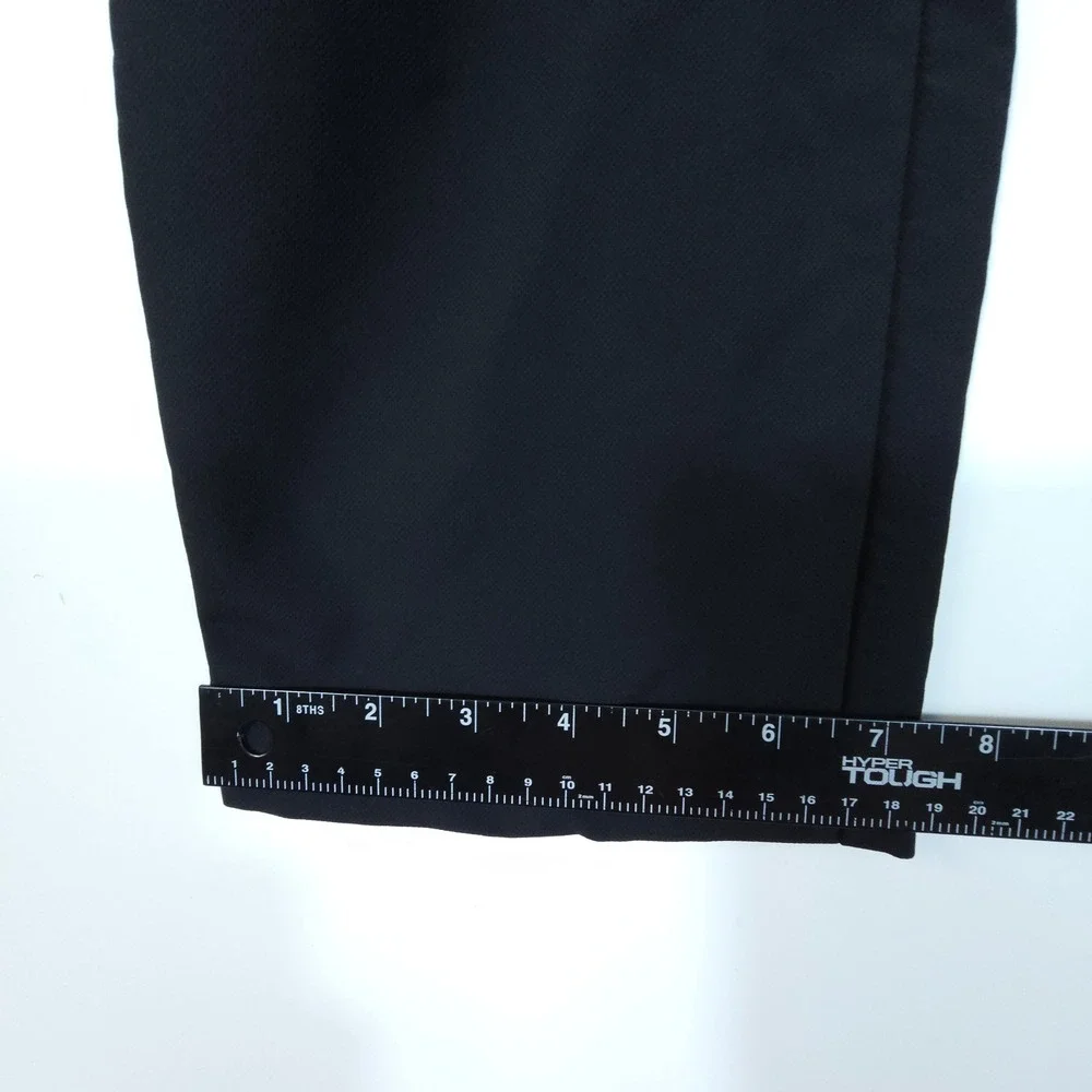 Streetwear Banana Republic Pants Men 36x29 Black Performance Chino Slim Straight